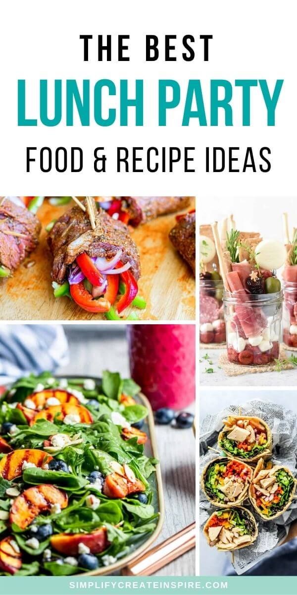 70 Quick And Delicious Lunch Party Food Ideas For Entertaining Lunch