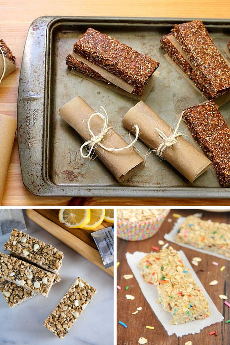 8 Easy Homemade Granola Bar Recipes Healthy Granola Bars