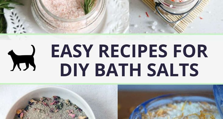 9 Easy Recipes For Diy Bath Salts Time To Soak Bath Soak Recipe