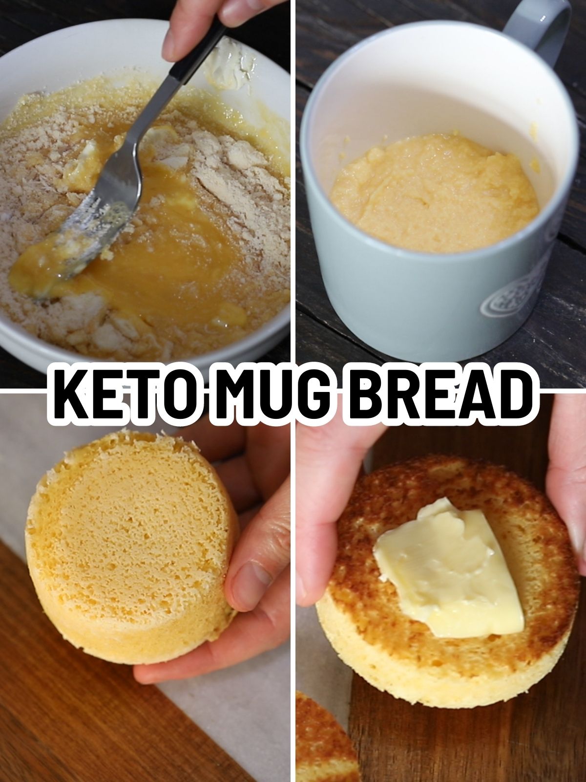 90 Second Keto Bread Recipe Amp Video So Easy And Keto Friendly