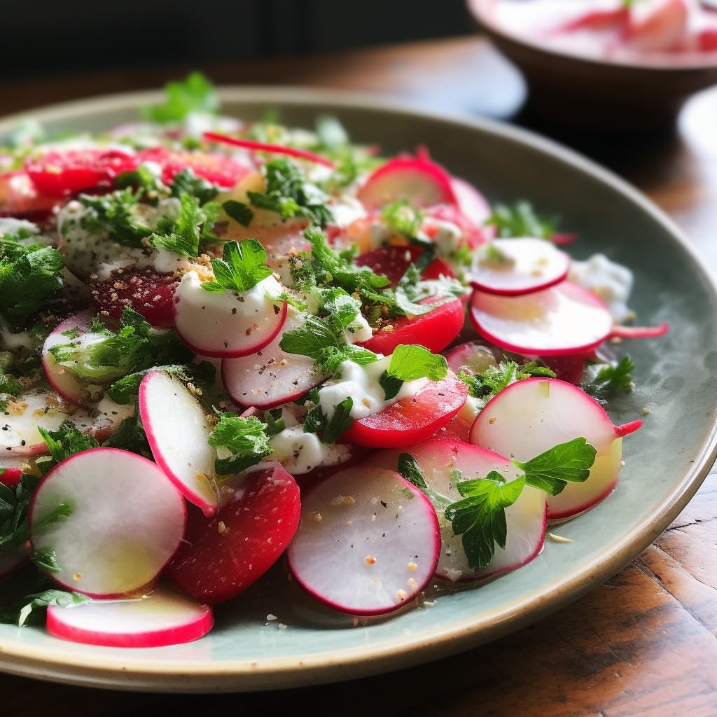 A Healthy Radish Salad Recipe Spice Storyteller