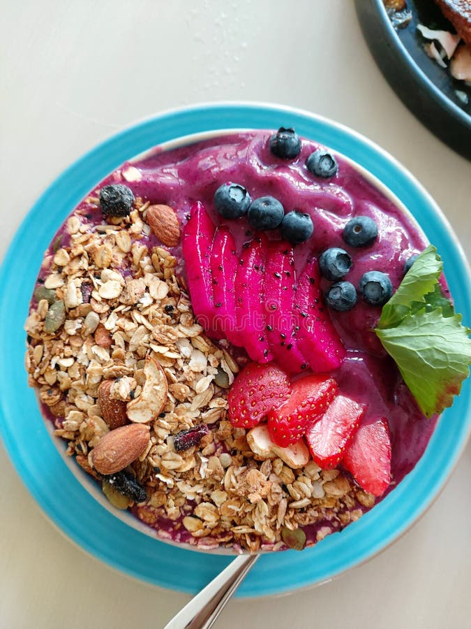 Acai Bowl With Mixed Berries Downshiftology