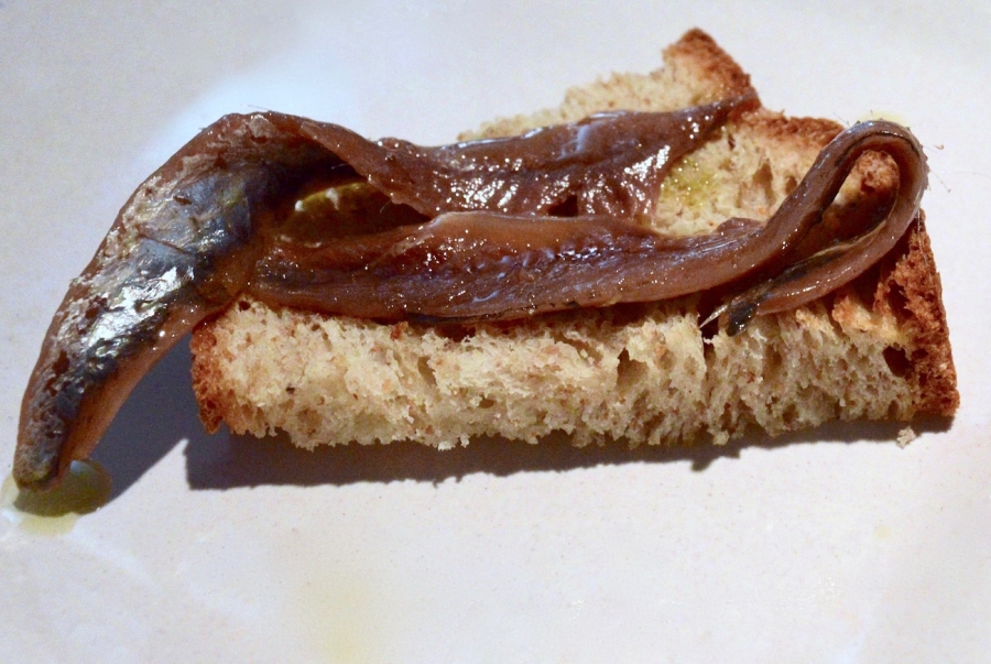 Acciugata Salted Anchovies Dish Delicious Italy