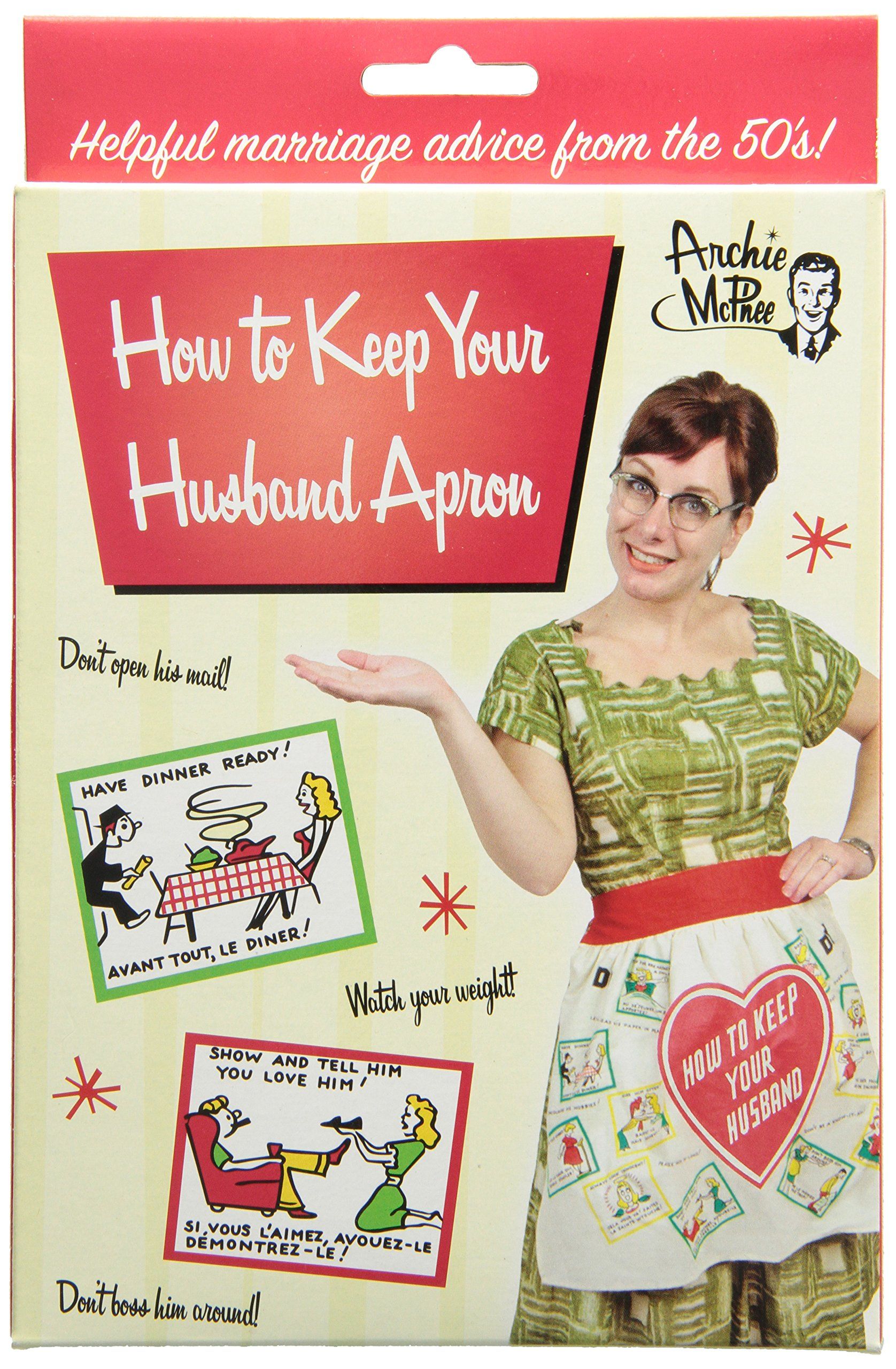 Accoutrements How To Keep Your Husband Apron Apron Husband Marriage