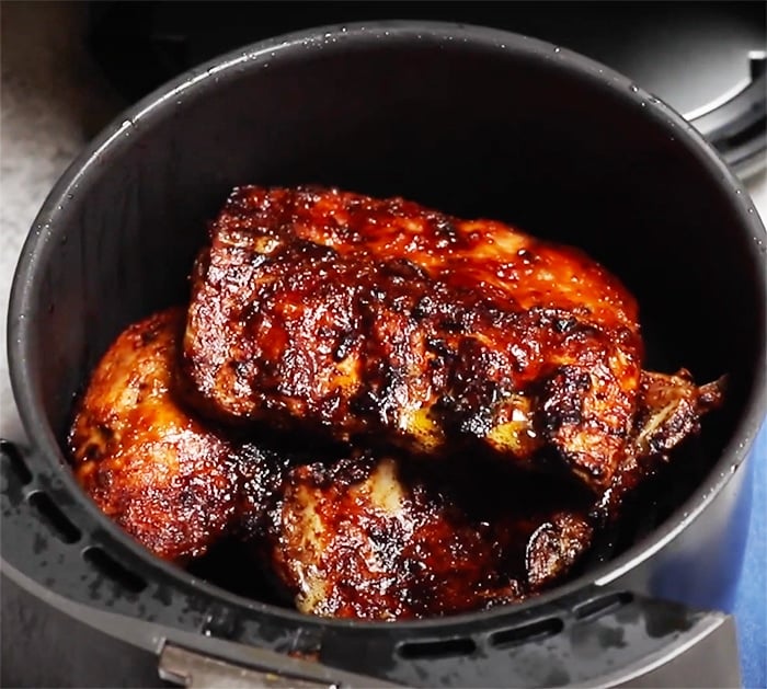 Air Fryer Bbq Ribs Recipe Sparkrecipes