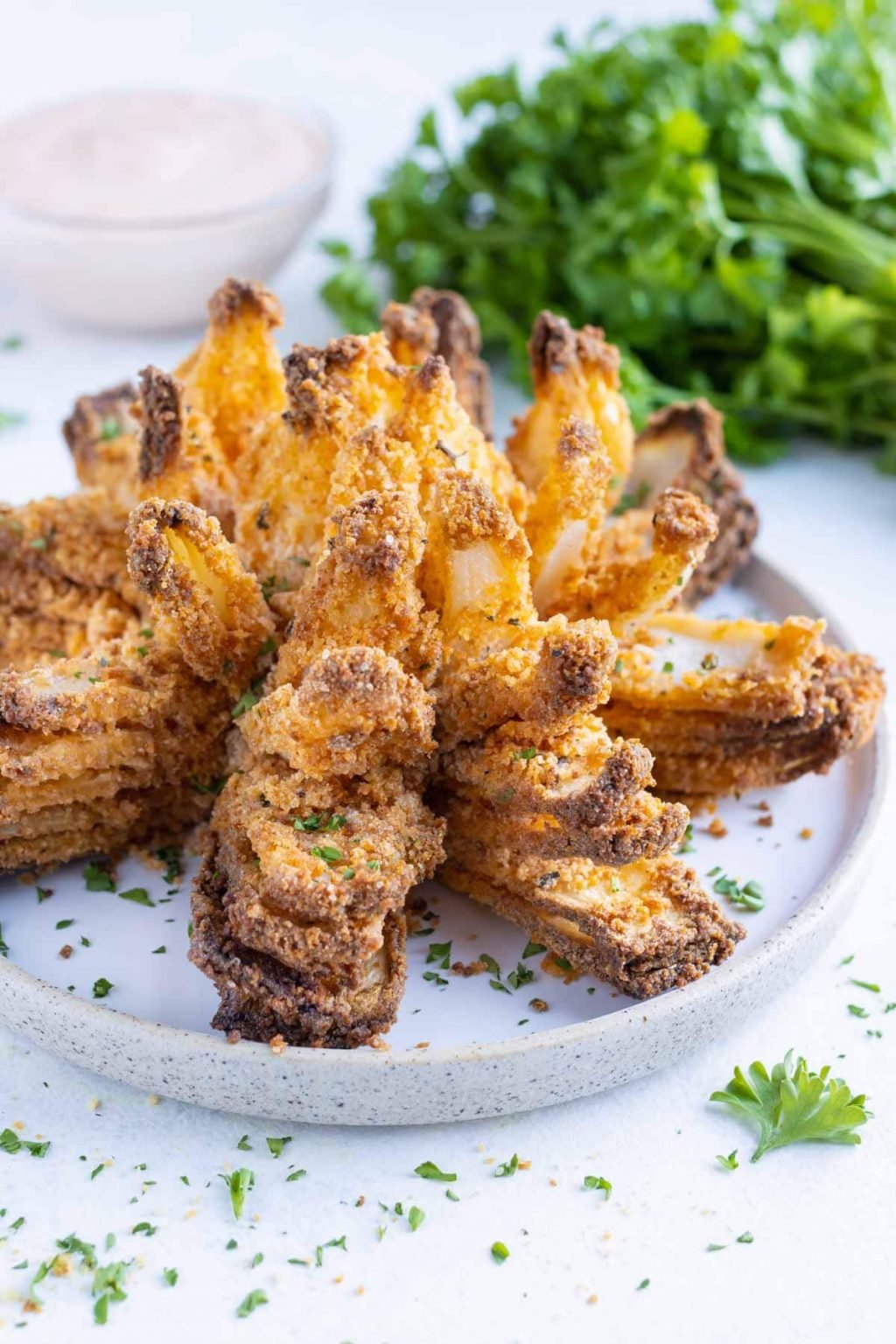 Air Fryer Blooming Onion Recipe Evolving Table