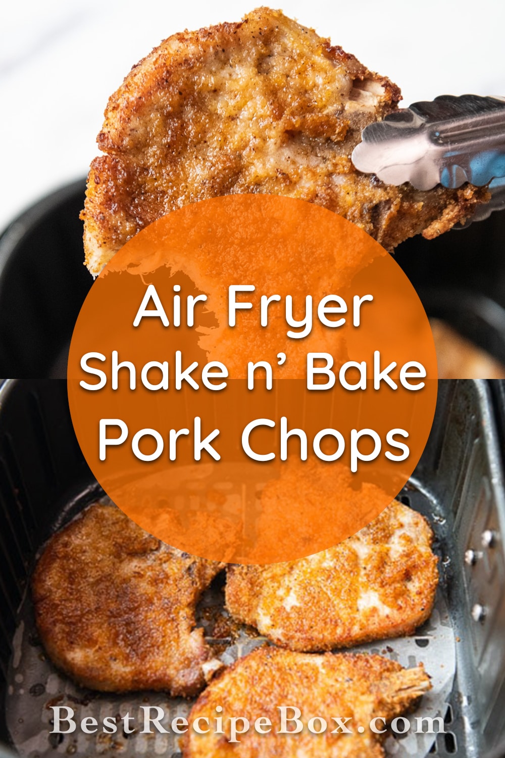 Air Fryer Shake And Bake Pork Chops Recipe Shake And Bake Pork Air