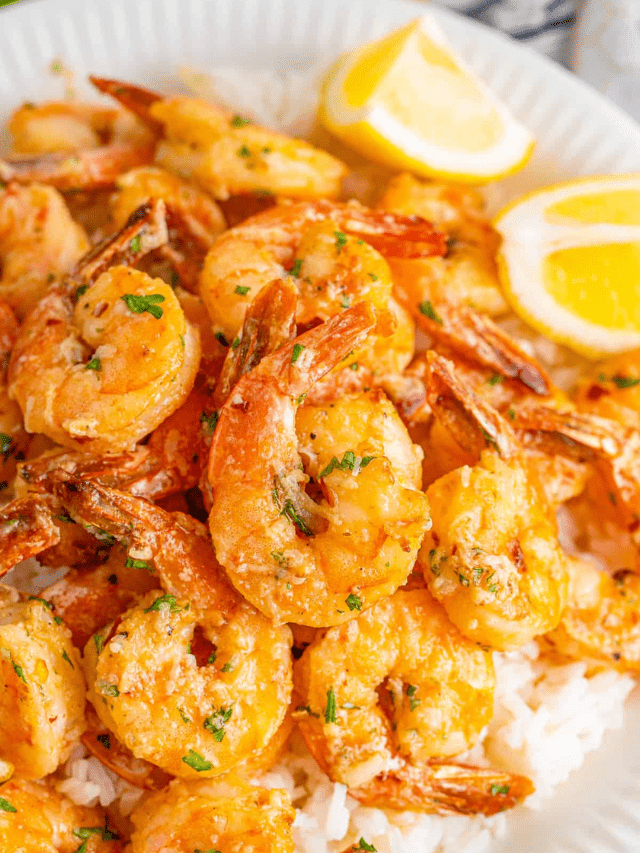 Air Fryer Shrimp With Garlic Butter Belle Of The Kitchen