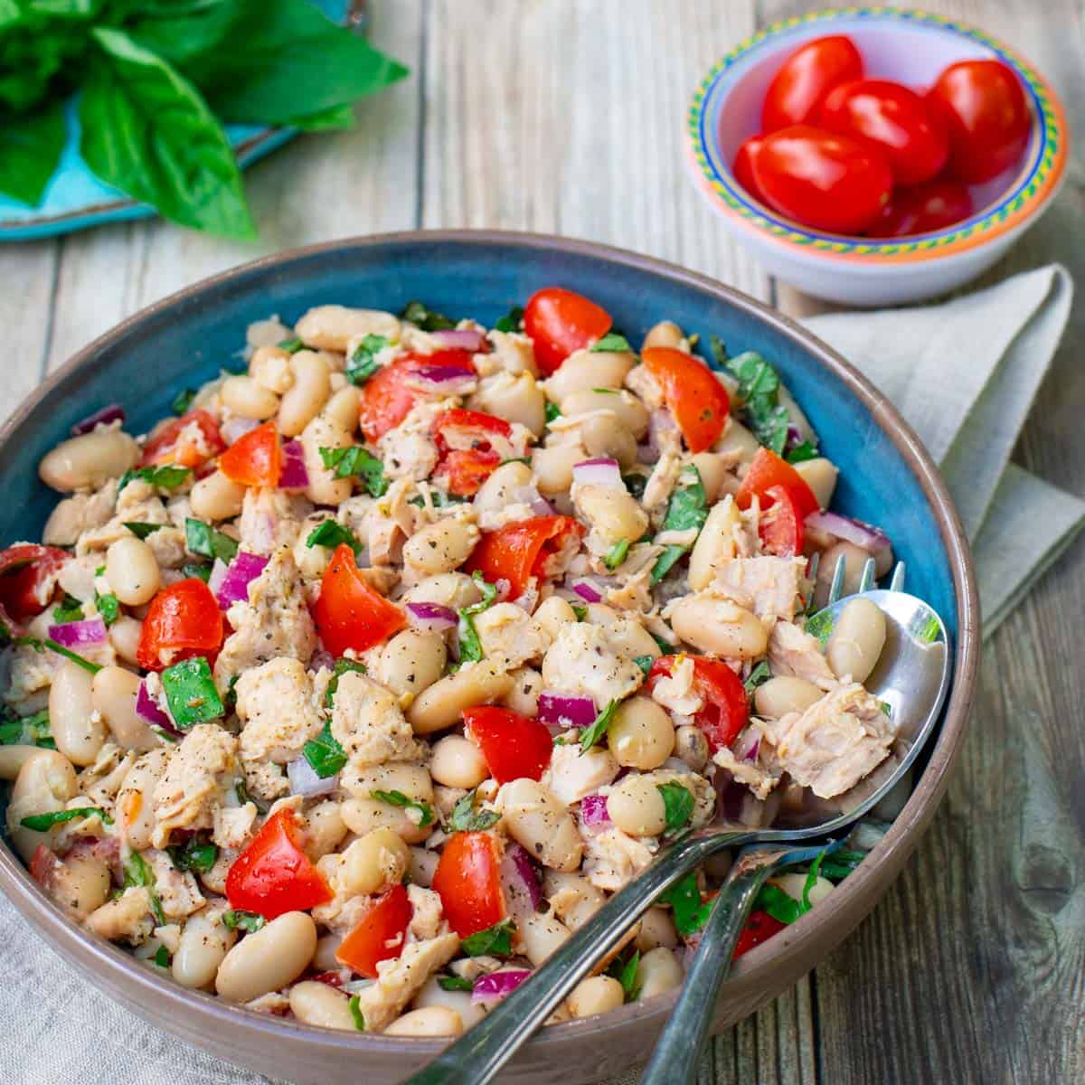 Albacore Tuna And White Bean Salad Recipe White Bean Salad White