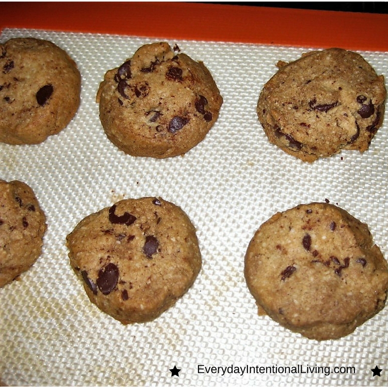 Almond Butter Chocolate Chip Cookies Everyday Intentional Living