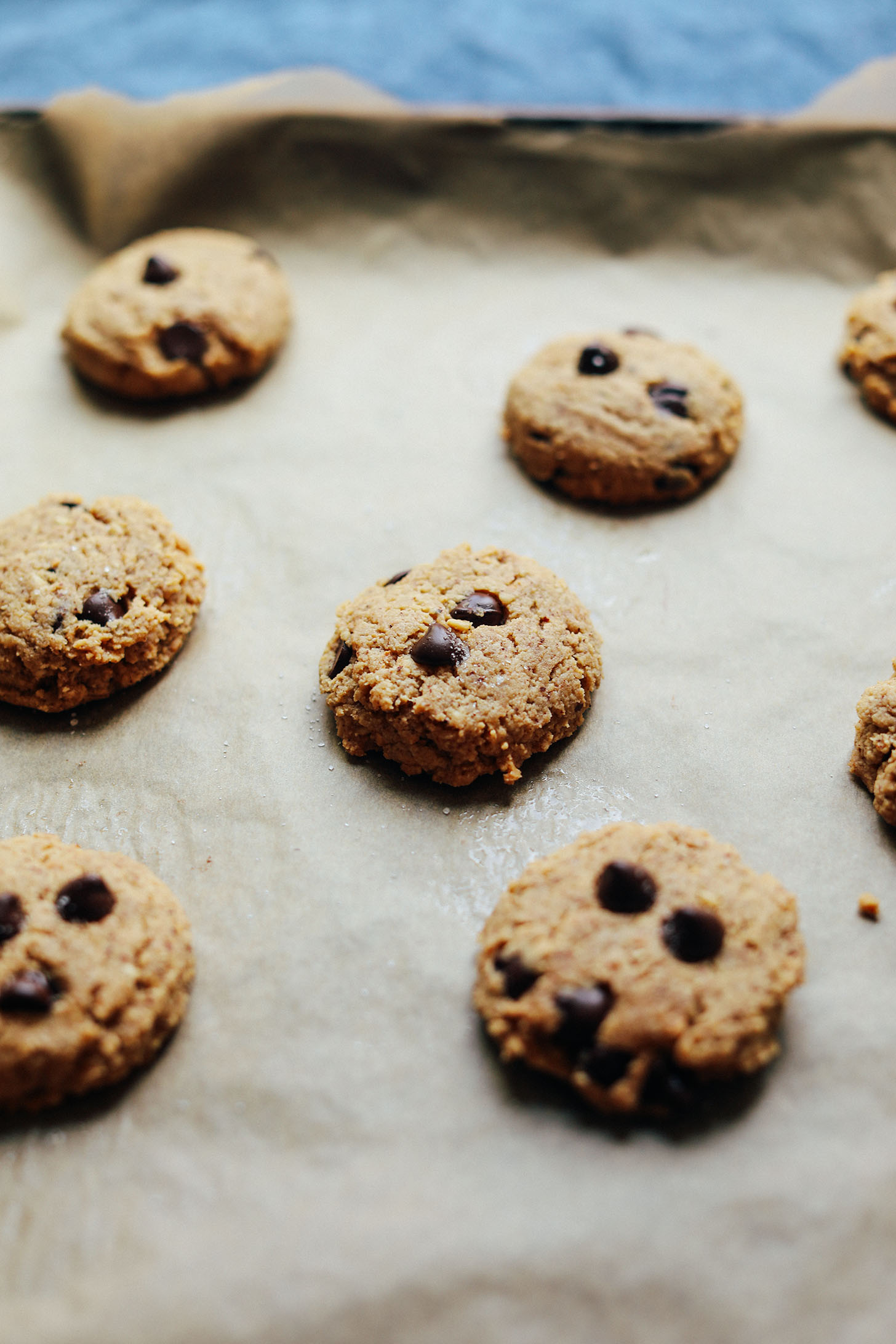 Almond Butter Chocolate Chip Cookies Minimalist Baker Recipes