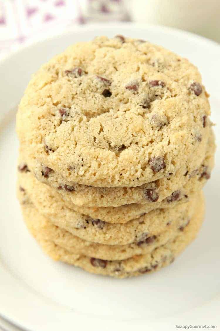 Almond Flour Chocolate Chip Cookies Recipe Cart