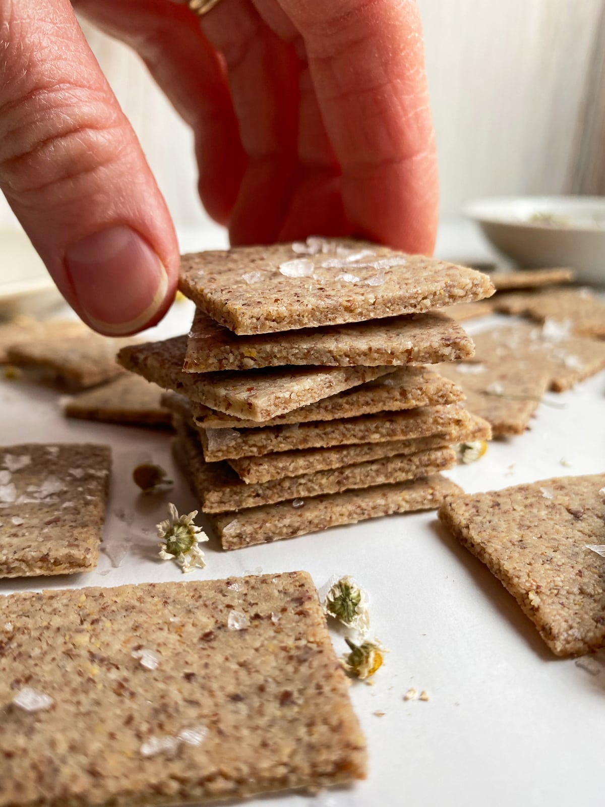 Almond Flour Crackers Tasty Cracker Recipe That Is Easy To Make