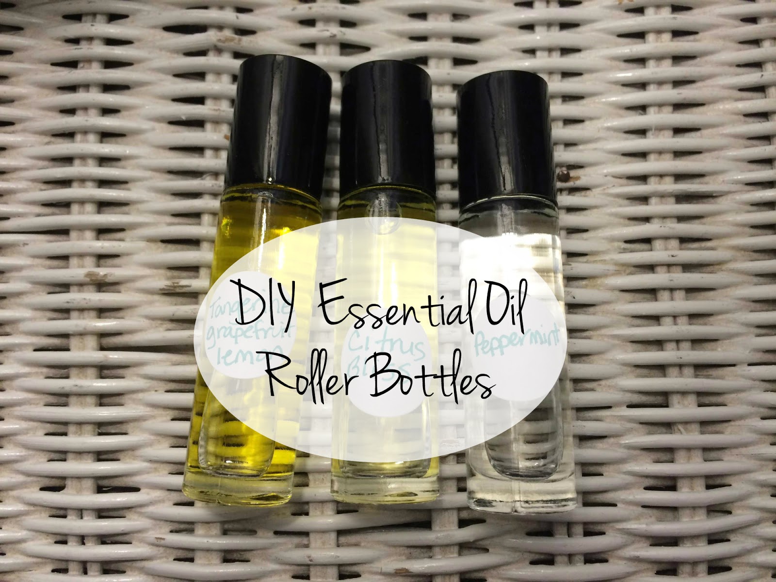 Alone With My Tea Diy Essential Oil Roller Ball Bottles