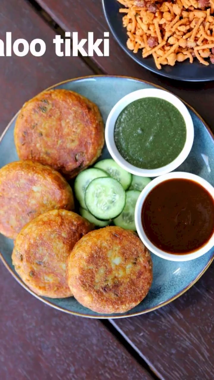 Aloo Tikki Recipe Aloo Ki Tikki Aloo Patties Potato Tikki