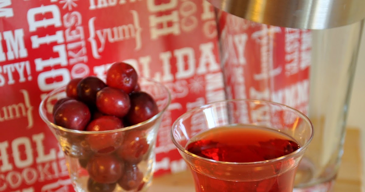 Alpha Cook Homemade Cranberry Liqueur