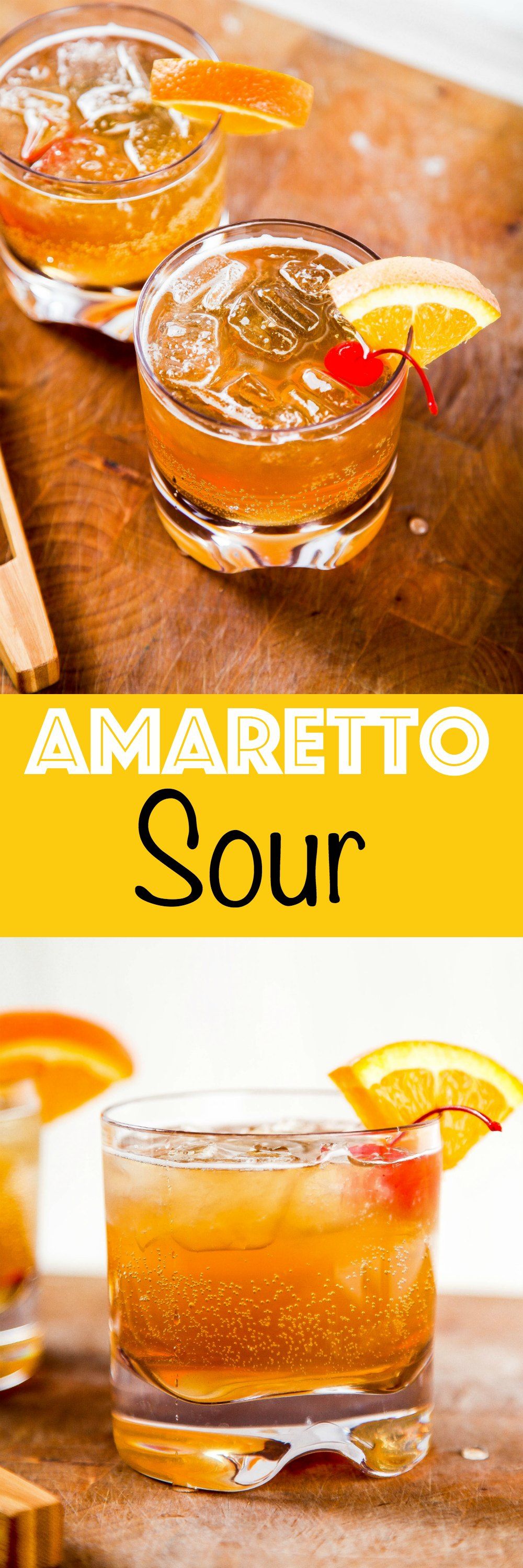 Amaretto Sour This Bright And Refreshing Cocktail Makes The Perfect