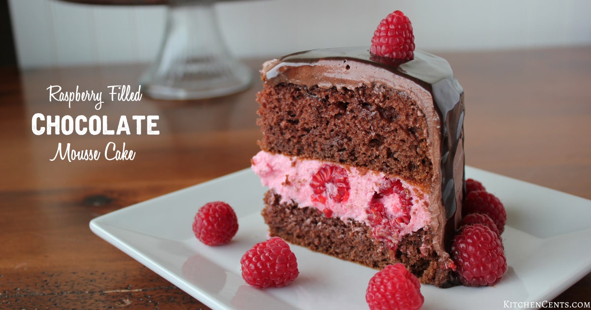 Amazing Chocolate Raspberry Mousse Cake Kitchen Cents