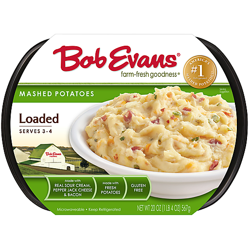 Amazon Com Bob Evans Fresh Loaded Mashed Potatoes 20 Oz Grocery