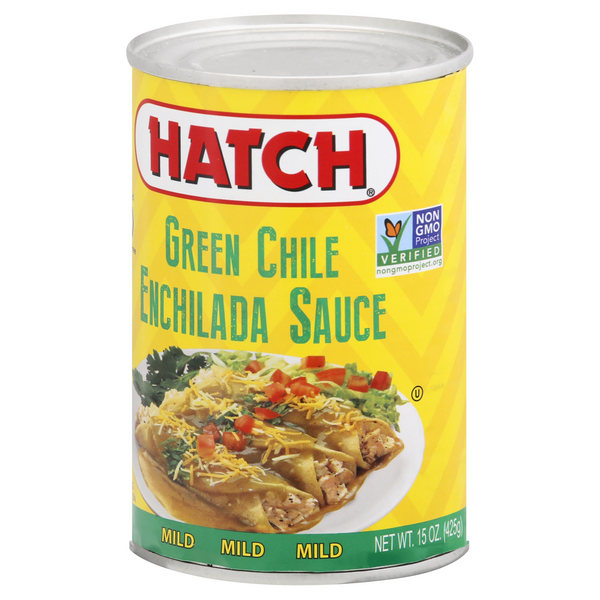 Amazon Com Hatch Green Chile Enchilada Sauce Mild Heat 15Oz Qty 4 Grocery Amp Gourmet Food