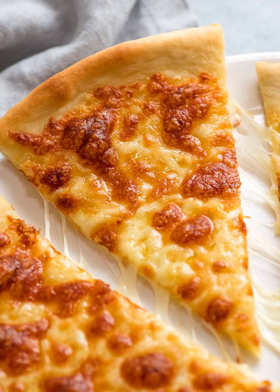 An Excellent No Yeast Pizza Dough Super Quick Recipetin Eats