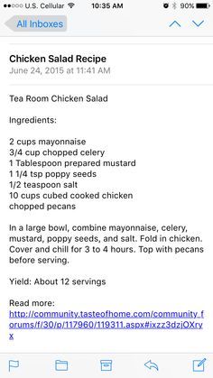 5 Secrets for Perfect Apple Cake Tea Room Chicken Salad