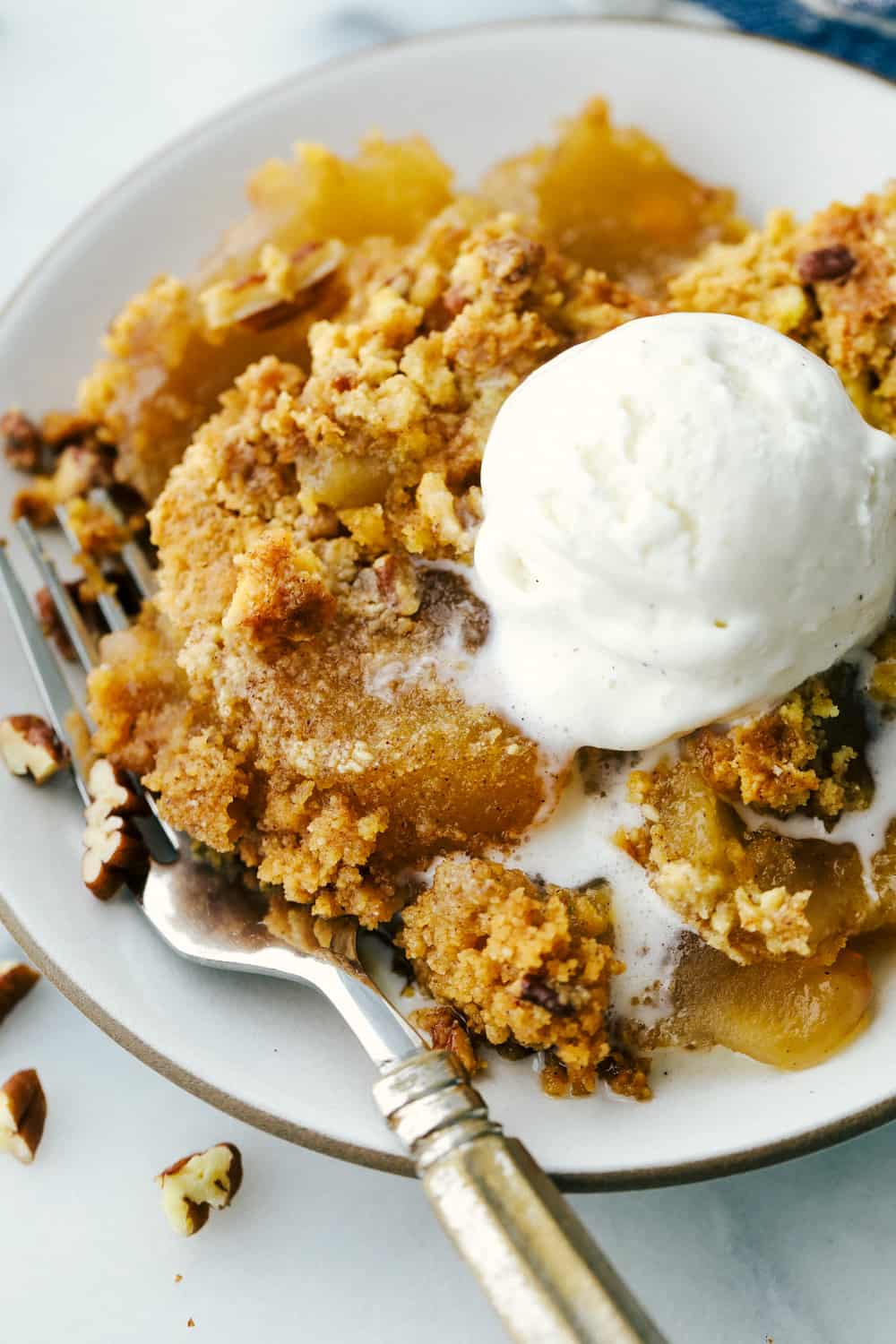 Apple Crisp With Cake Mix Easy Dump Cake Recipe