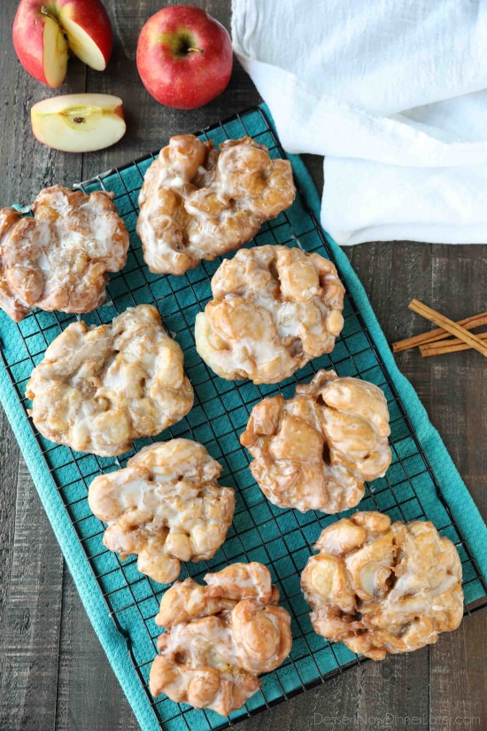 Apple Fritters Recipe Video Dessert Now Dinner Later