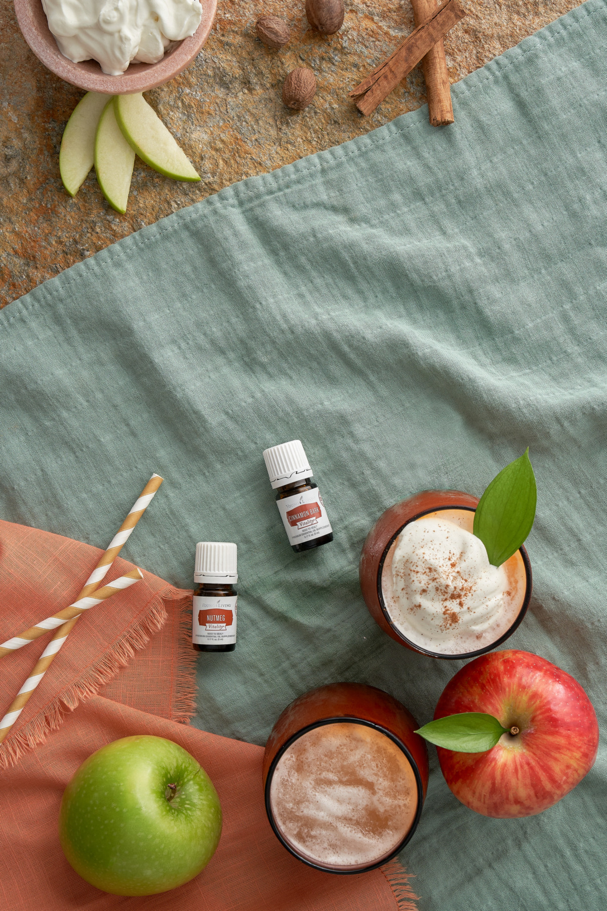 Apple Pie Slushy Recipe Young Living Blog