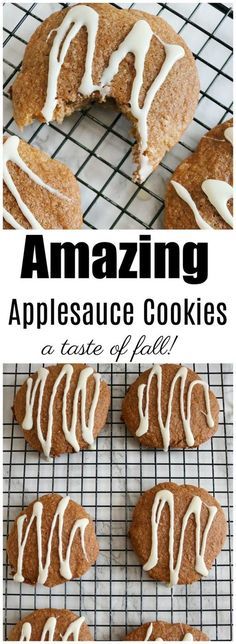 Applesauce Cookies Naturally Reduced Calories Amp Fat Recipe