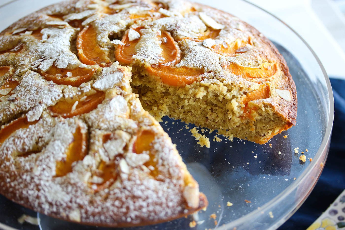 Apricot Almond Breakfast Cake Gluten Free Dishing Out Health