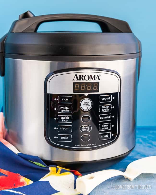 Aroma Rice Cooker Instructions Amp Recipe Love From The Oven