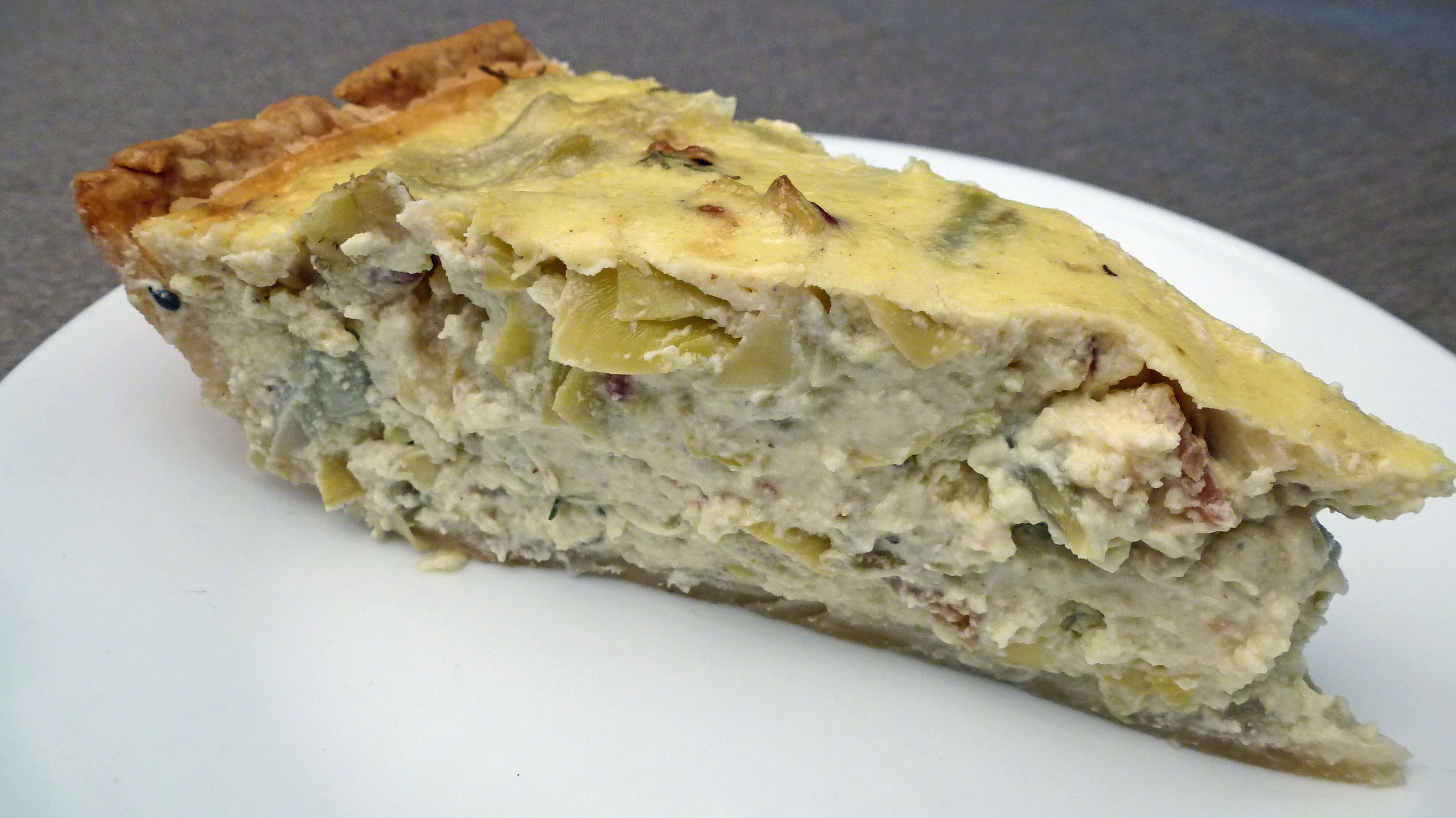 Artichoke Pie Skinnytaste