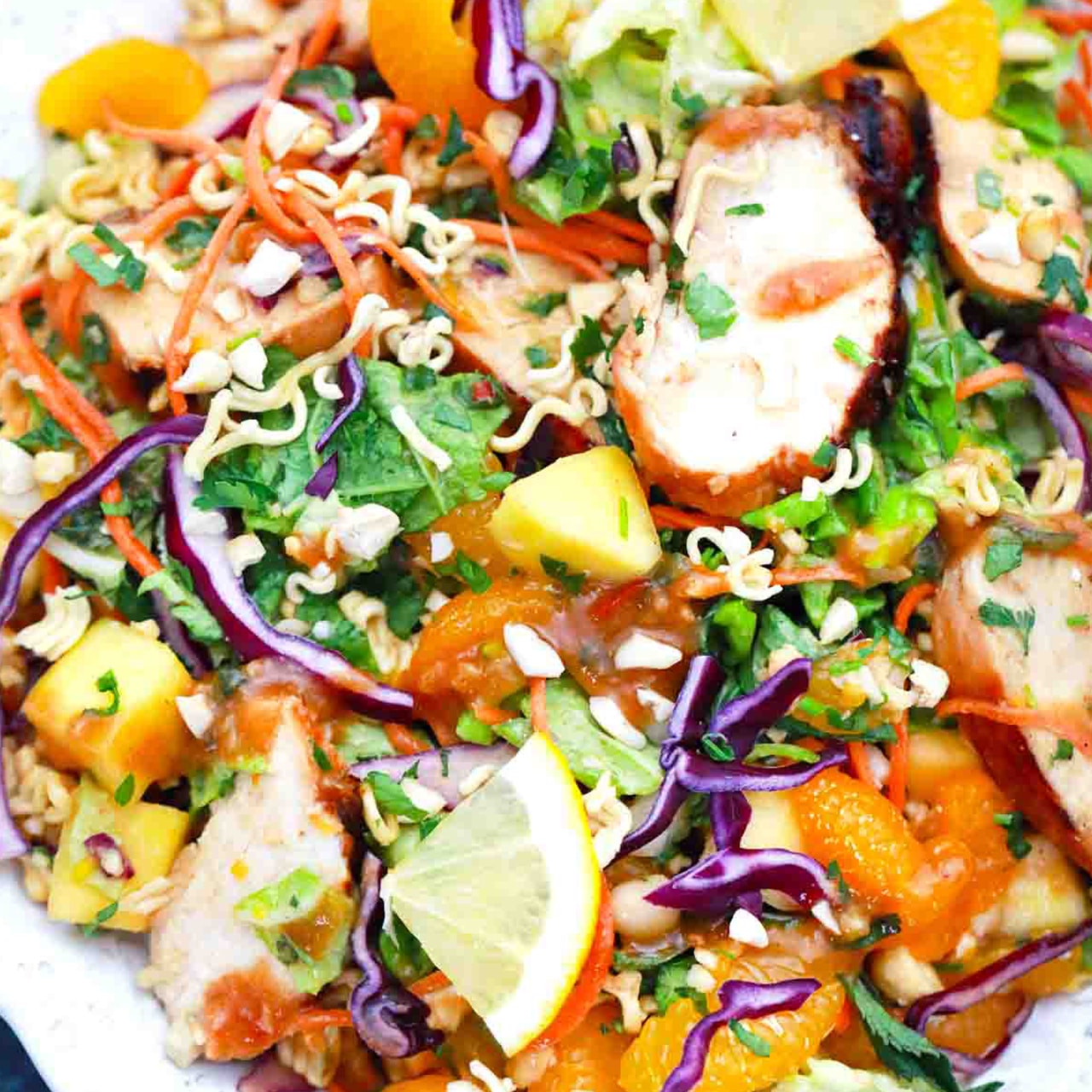 Asian Chicken Salad Recipe 30 Minutes Meals