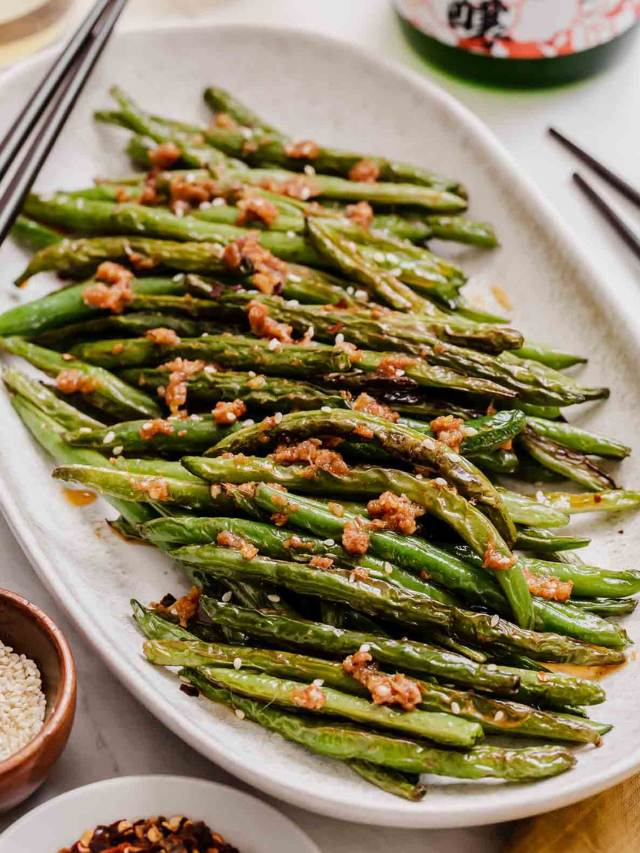 Asian Green Beans In 2023 Asian Green Beans Asian Green Bean Recipes