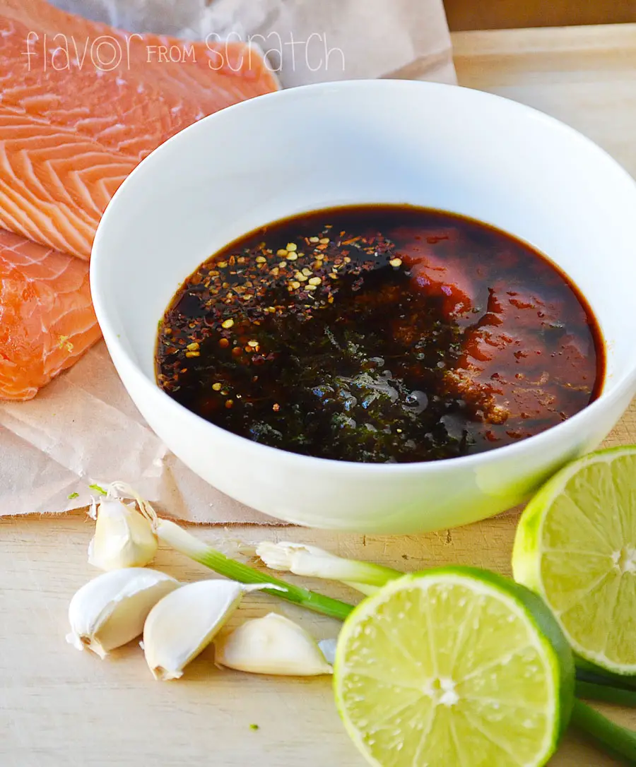 Asian Marinated Salmon Flavor From Scratch