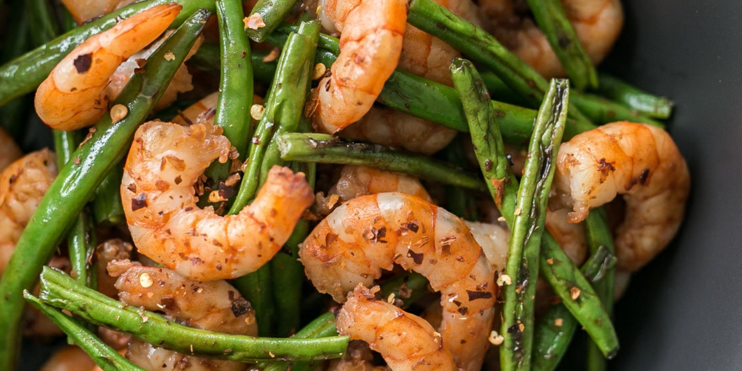 Asian Shrimp And Green Beans