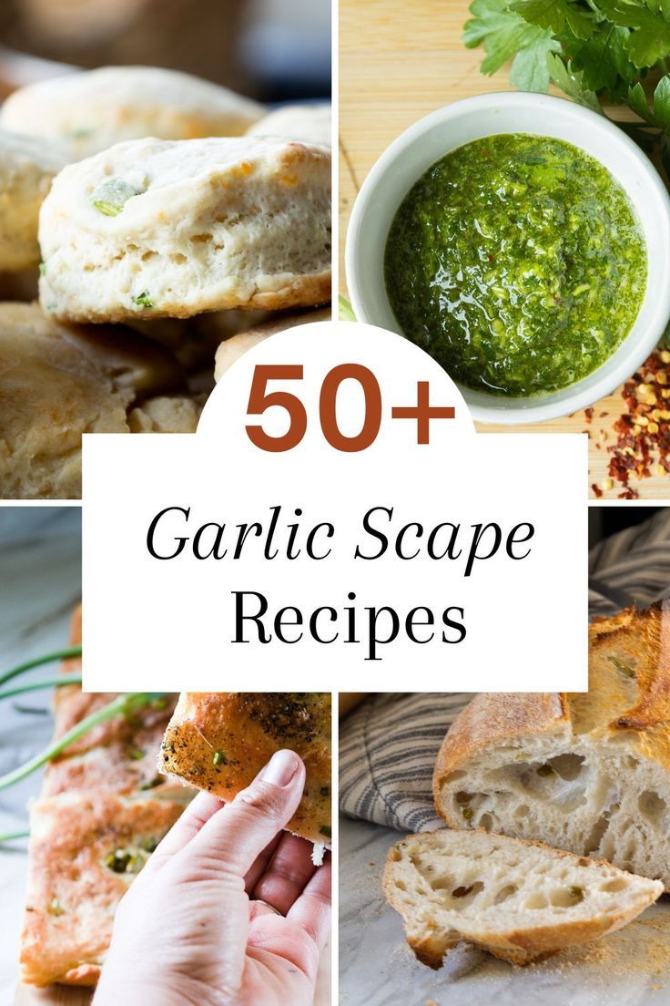 At The Market Food Garlic Scape Pesto Recipes