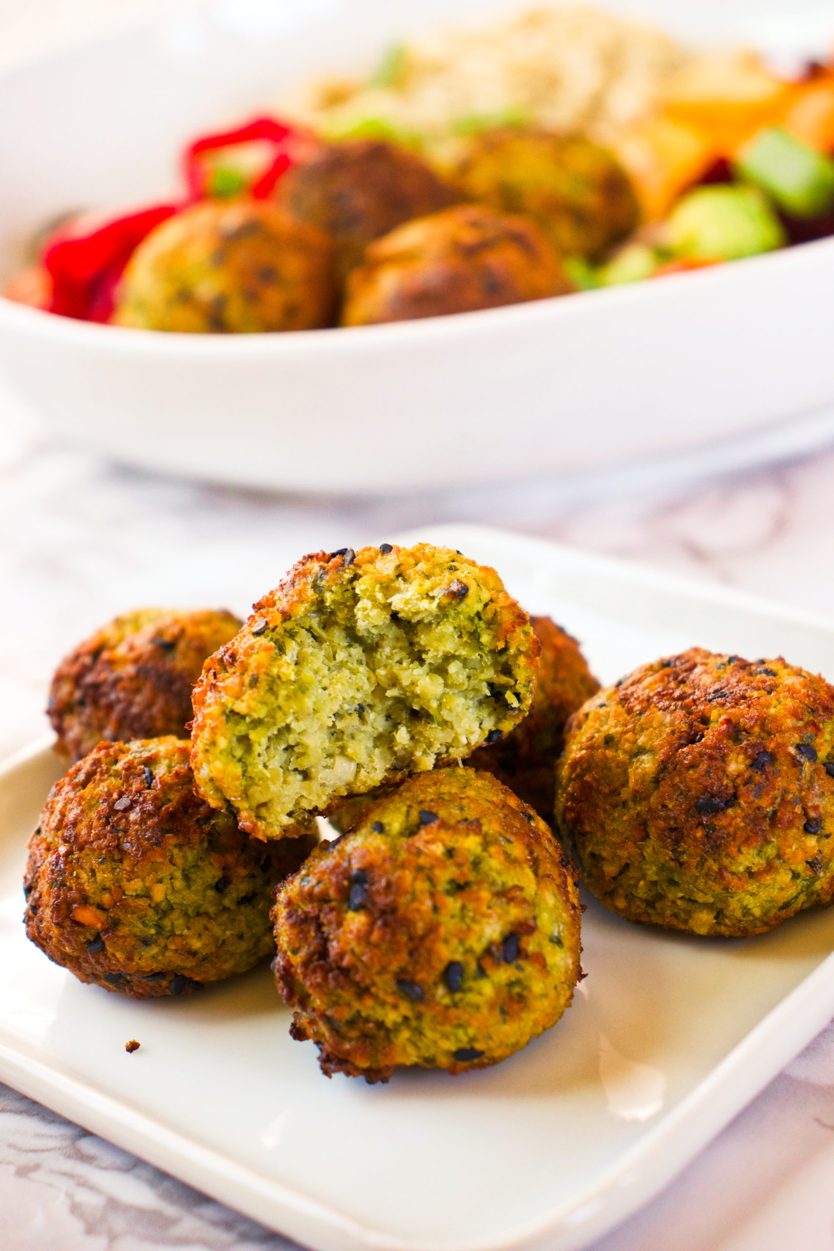 Authentic Crispy Falafel Recipe The Balanced Blend