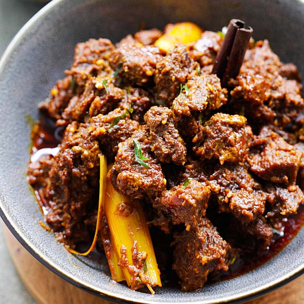 Authentic Malaysian Beef Rendang Recipe Recipe Beef Rendang Recipe