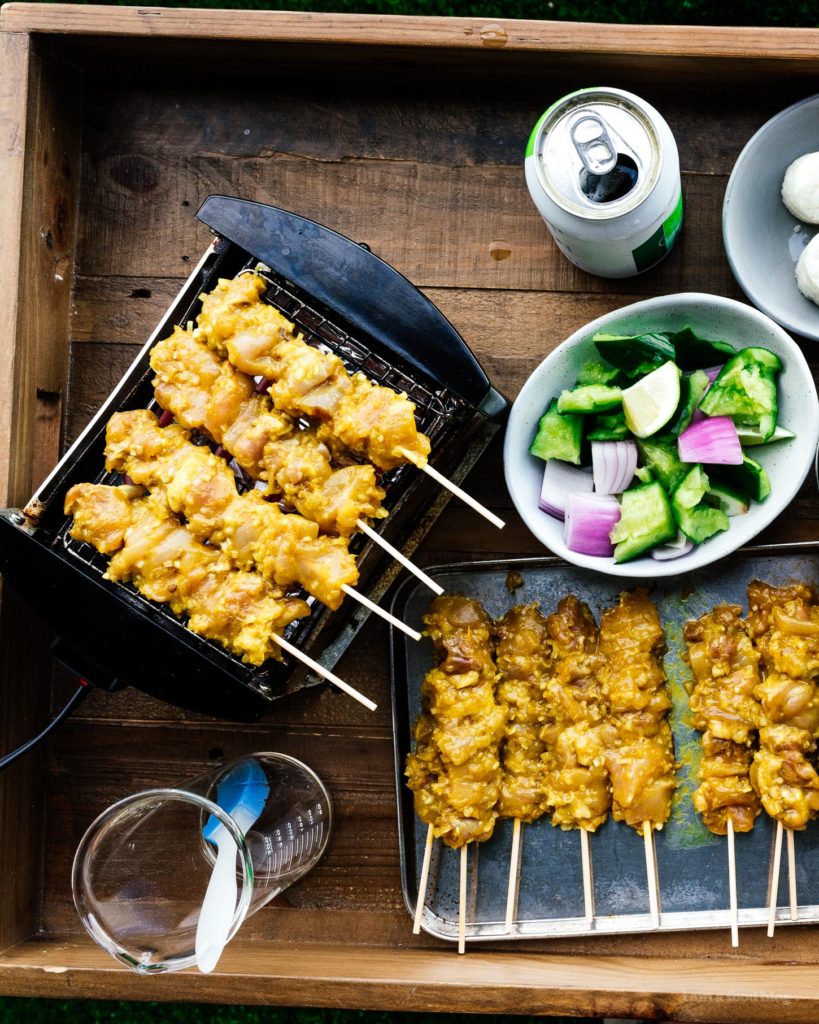 Authentic Malaysian Chicken Satay Recipe And A No Peanut Peanut Sauce