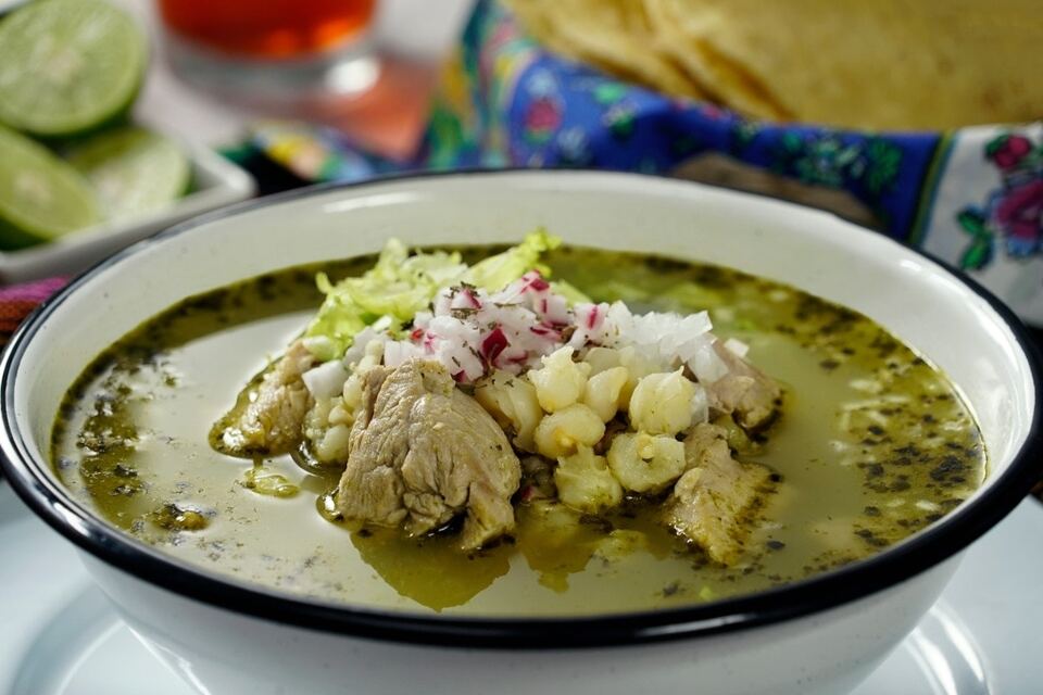 Authentic Pozole Verde De Pollo