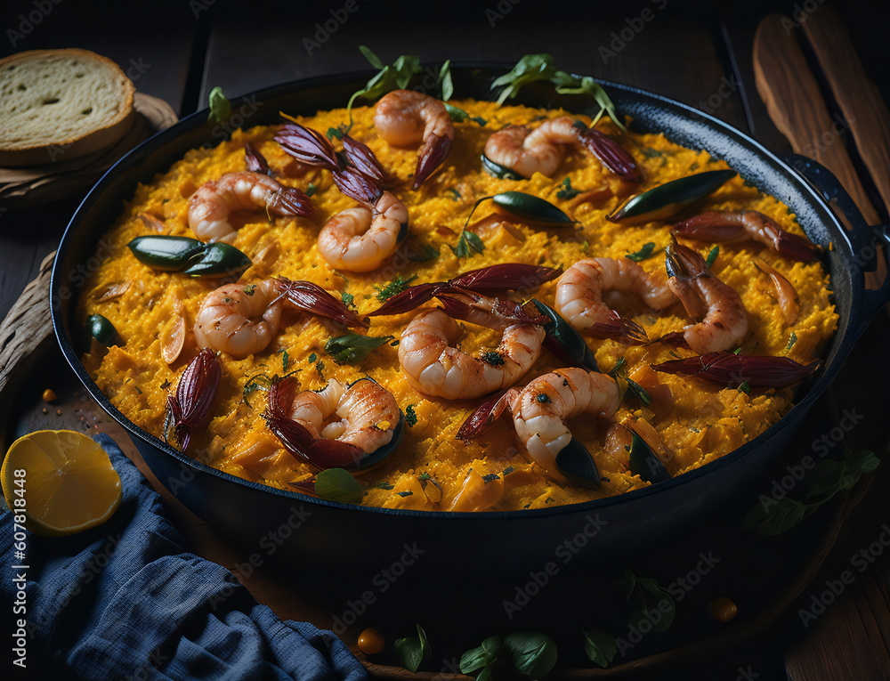 Authentic Spanish Delight Flavorful Paella Perfection Delicia