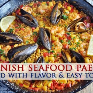 Authentic Spanish Seafood Paella Recipe Colab With Best Bites Forever