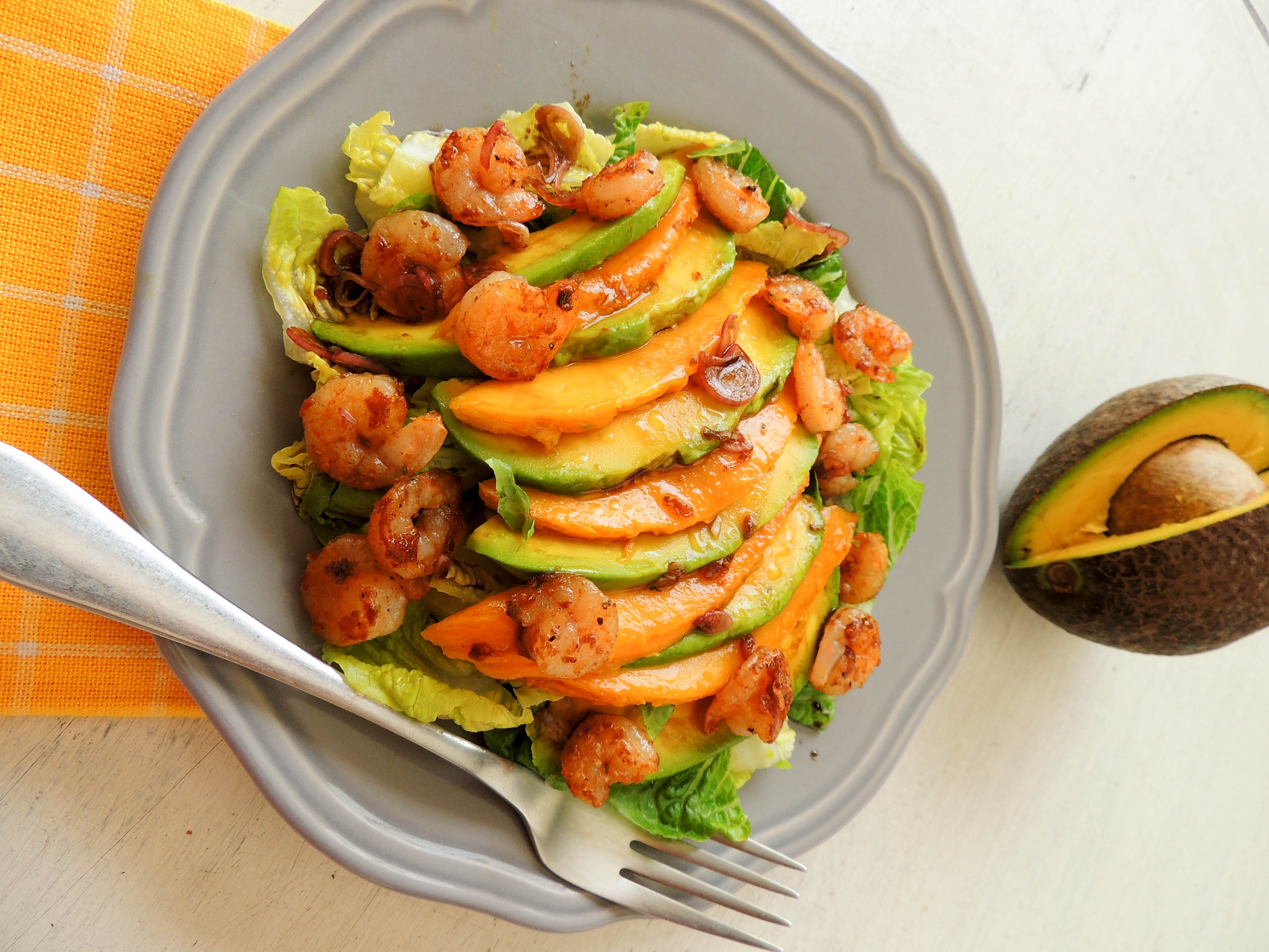 Avocado Mango Shrimp Salad Averie Cooks