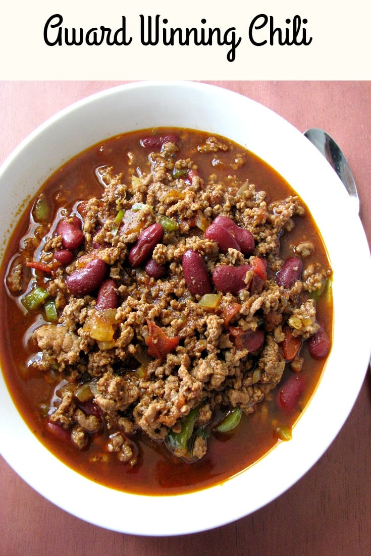 Award Winning Chili Recipe Rants From My Crazy Kitchen