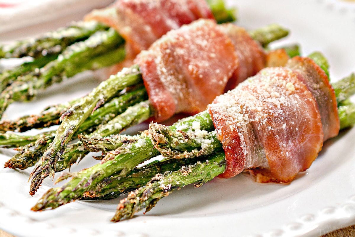 Bacon Wrapped Asparagus Mom On Timeout