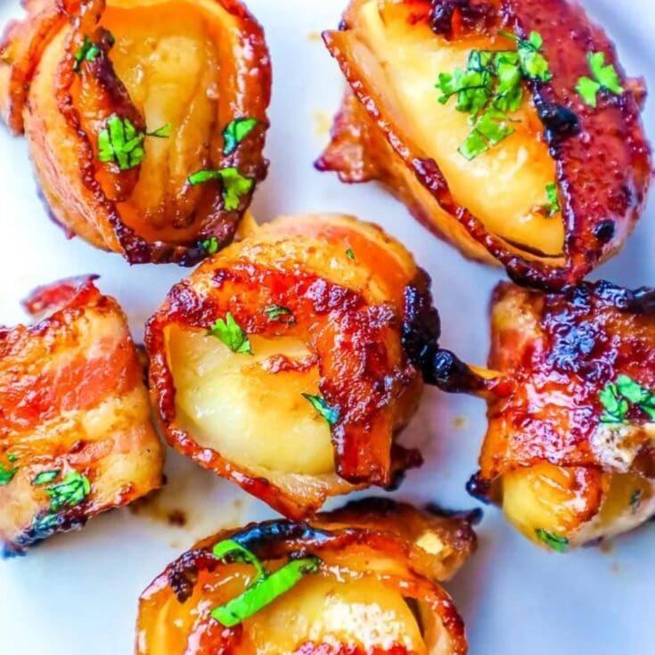 Bacon Wrapped Scallops Sizzlefish