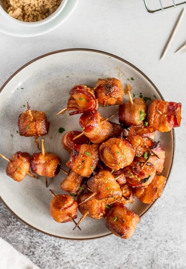 Bacon Wrapped Water Chestnuts Recipe The Cookie Rookie