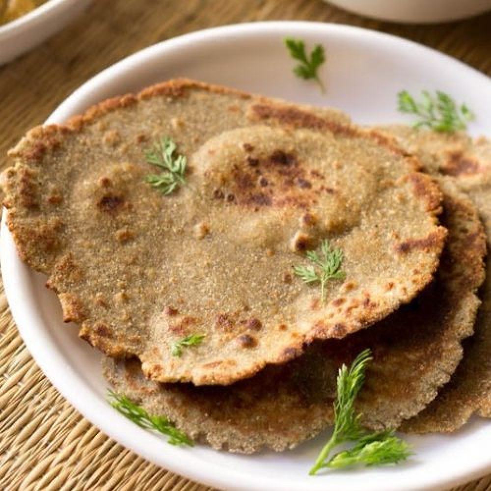 Bajra Masala Roti Sajja Roti Recipe How To Make Bajra Roti